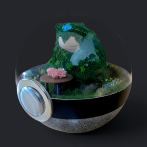 Pokopia: The Slumbering Mosslax