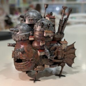 Howl's Moving Castle Resin Miniature