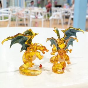 Luminous Amber Charizard Figure